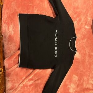 Michael Kors Black Crew Neck